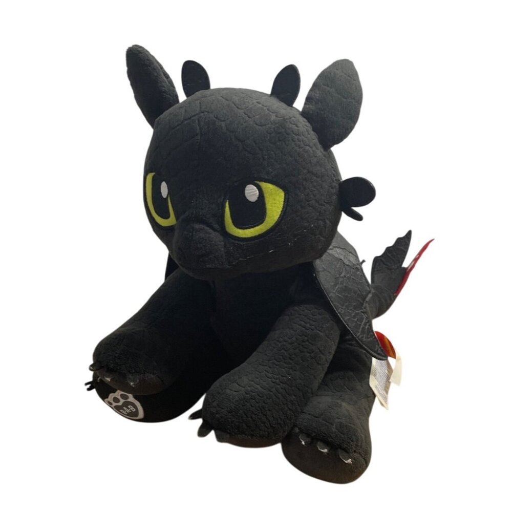 Build-A-Bear How to Train Your Dragon Toothless Plush Red Tail Limited Edition